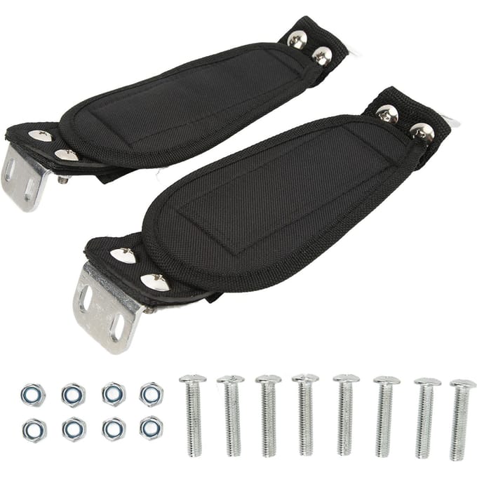 Mountainboard Voethouder Verstelbare Voetvasthoudende Fixatieband Elektrische Scooter Accessoires black
