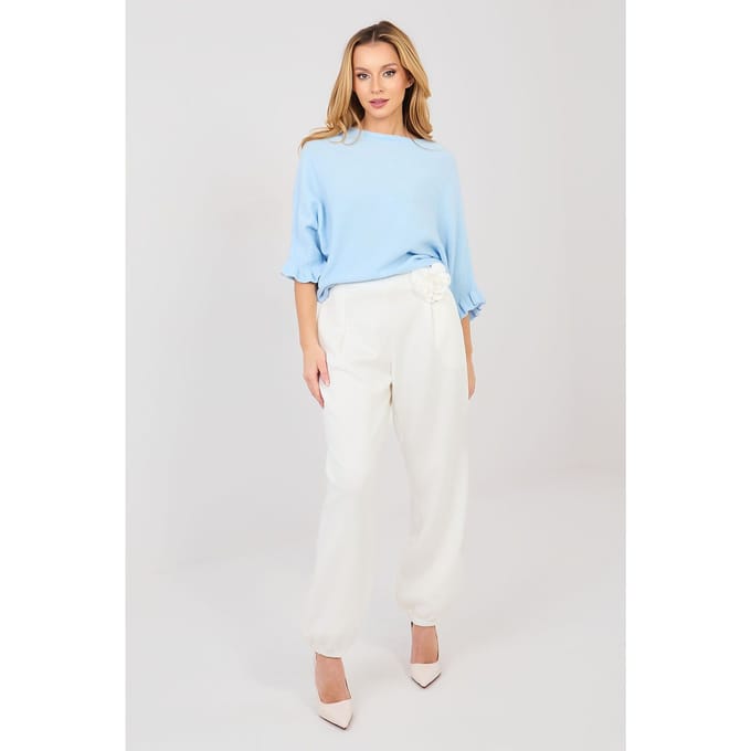 Elara Tailored Jogger - Off-white / One Size