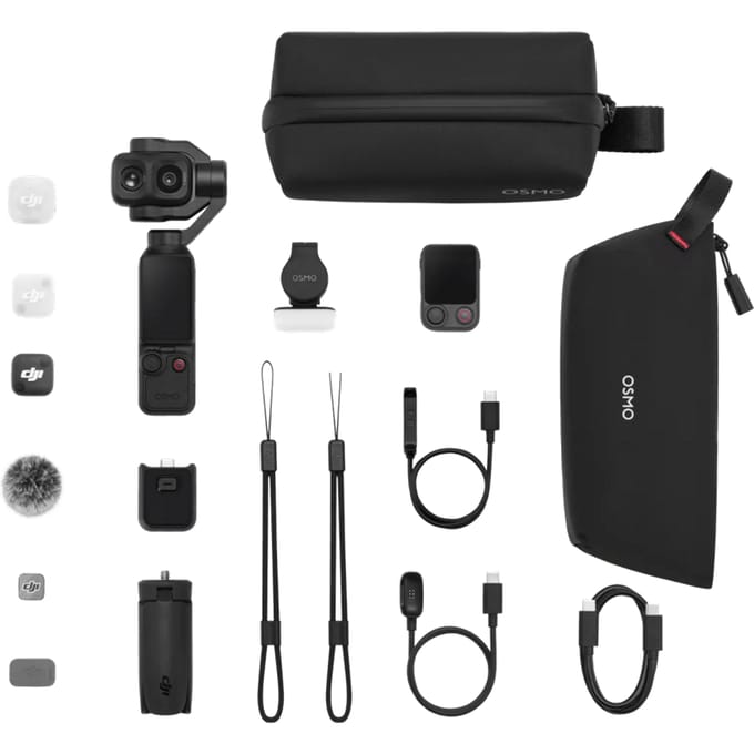 DJI Osmo Pocket 4P (Pro) Creator Combo Zwart