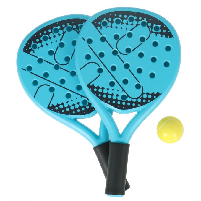 Alert Sport padelset, 2 rackets met bal ass.