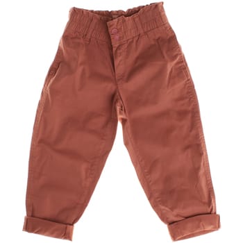 Rechte gerimpelde broek 416204 meisjes