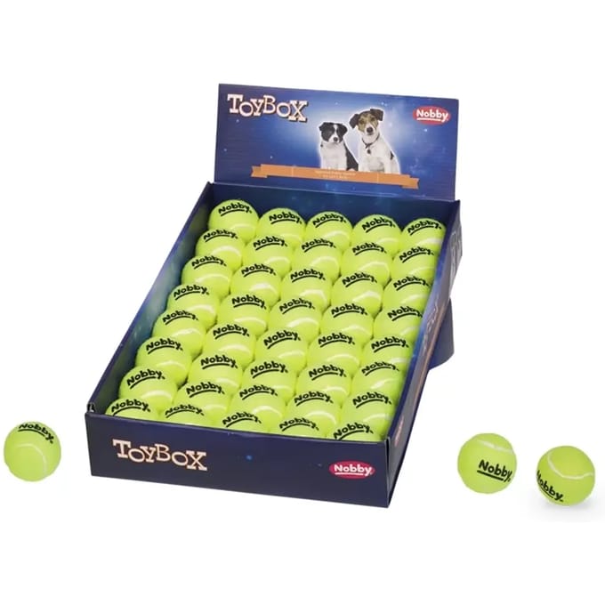 Tennisballen voor honden Nobby Pet (x24)