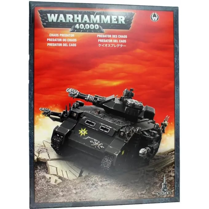 Bordspellen Games Workshop Warhammer 40k - Space Marine du Chaos Predator
