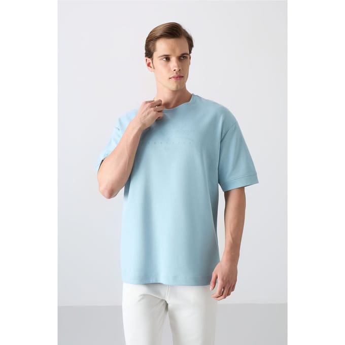 Oversized Geprinte Crew Neck T-shirt