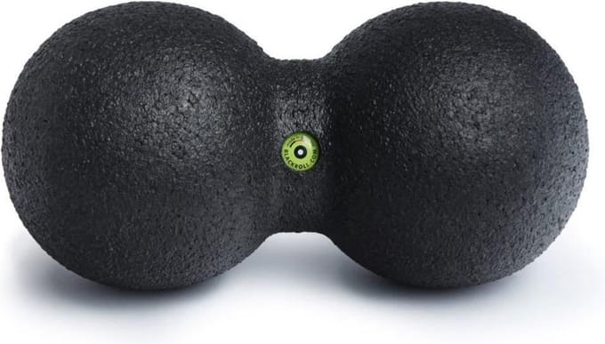 Blackroll Duoball Massagebal 8 cm - Zwart