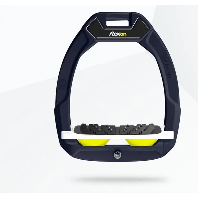Ingelingen voor veiligheid bij het rijden, schuin, Ultra Grip Blauw/Wit/Geel Flex-On Safe-On