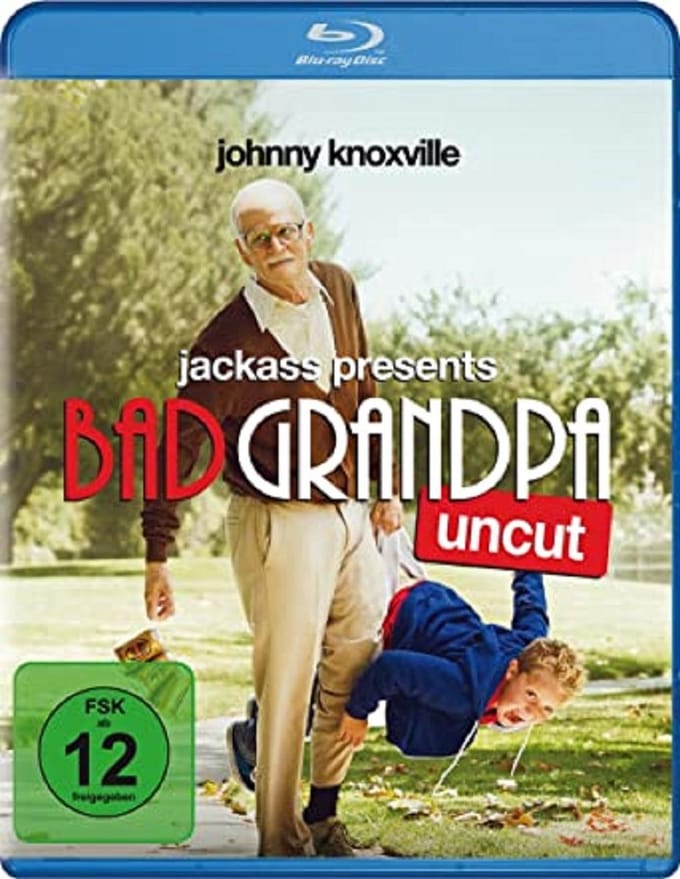 Bad Grandpa   (Blu-ray - Import met Nederlandse ondertiteling )