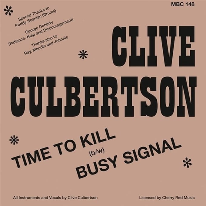 Clive Culbertson - Time To Kill (7" Single)
