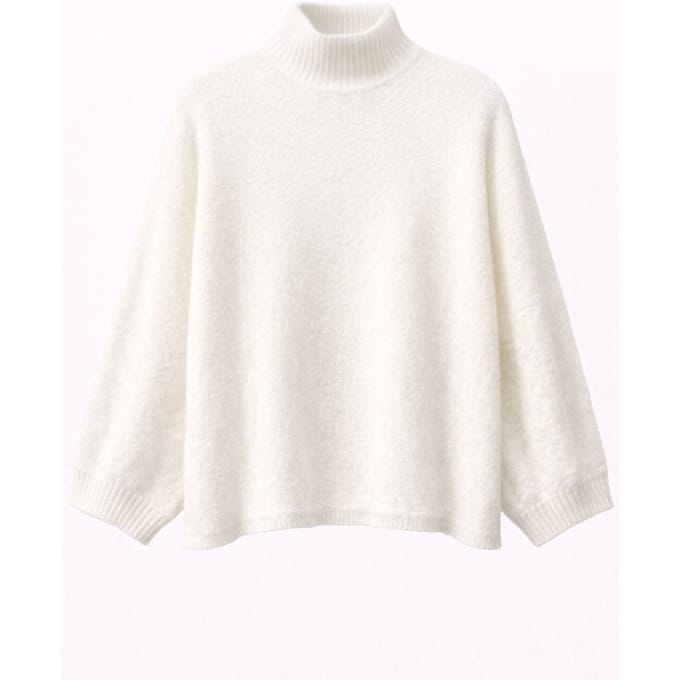 Oversized Geribbelde Coltrui
