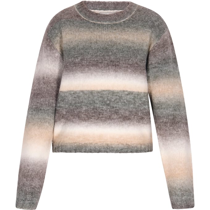 usha Jumper Dames Grijs Veelkleurig