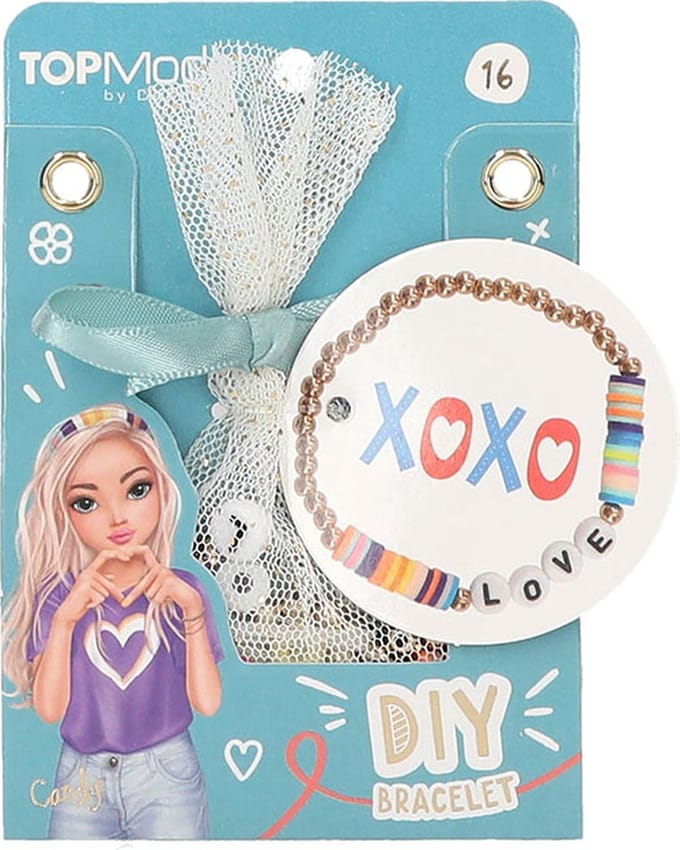 Depesche - TOPModel DIY armbanden Pearlsonals - mot. 16 - XOXO