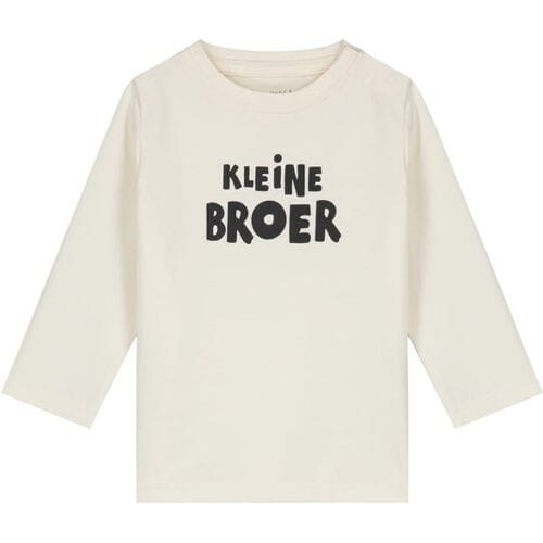 Prénatal baby shirt Dark Off-White 68 heren