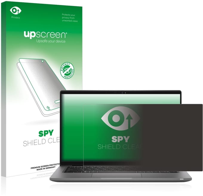 upscreen - privacy screenprotector voor Dell Latitude 14 7430 - Folie Beschermfolie Blauwlichtfilter