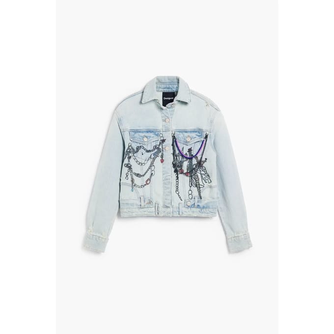 Dames spijkerjack Desigual Bacl