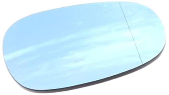 Store_8 - Verre de rétroviseur - Auto spiegel - Hoogwaardige afwerking - Blauw/wit getint - Geschikt voor E82 E88 E90 E91 E92 E93