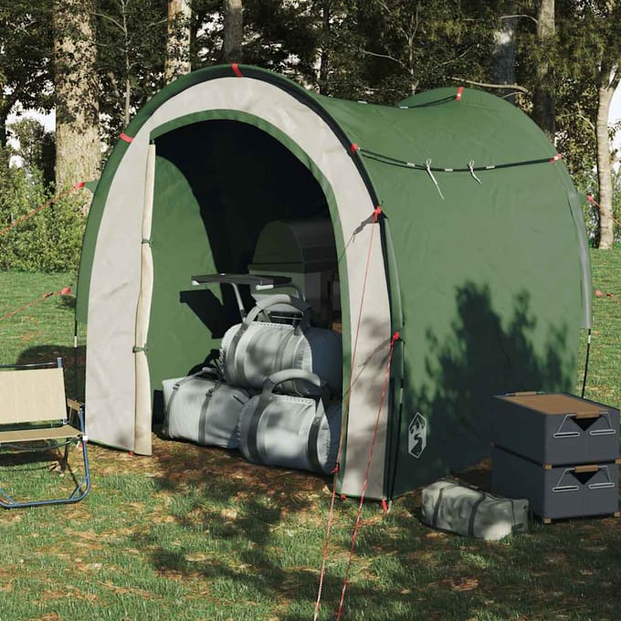 Vidaxl Tente de stockage, Verte, Imperméable