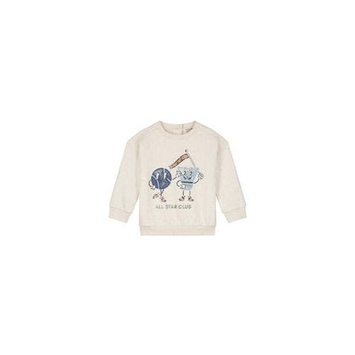 Prénatal peuter sweater Soft Brown Melange 80 heren