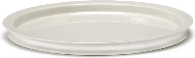 Serax Kelly Wearstler Dune plat ontbijt bord D17.5cm alabaster (set van 2)