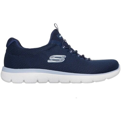 Skechers Summits Zomer Blush Textiel Dames Navy Sneakers
