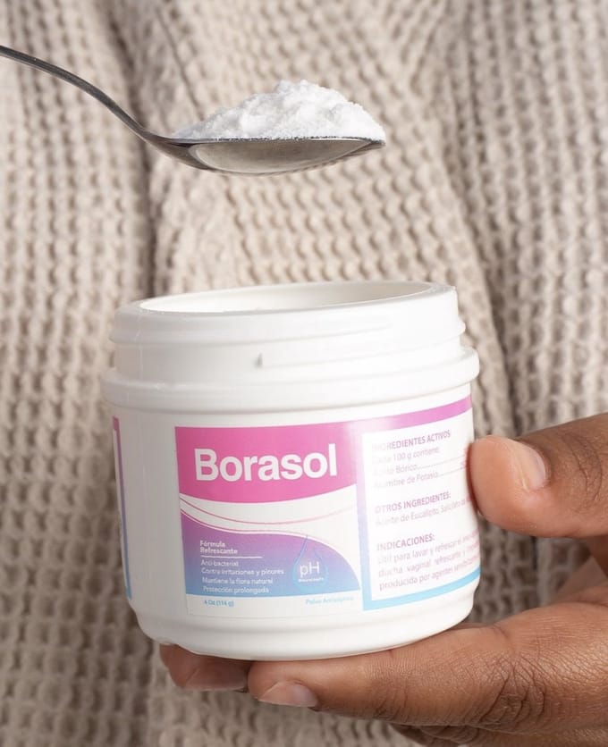 Borasol poeder - Intieme verzorging - 114 gram