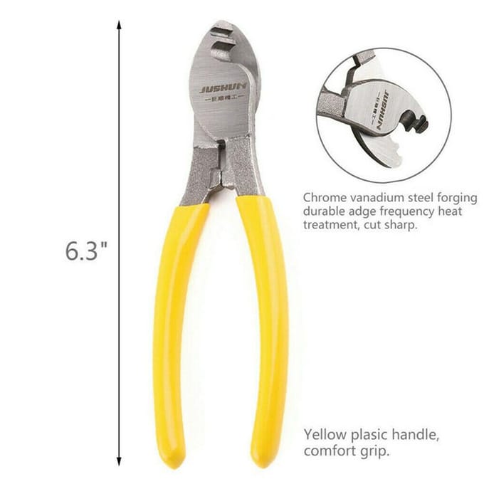 Kabel Draad 6 Inch Knip Tang Huishoudelijke Kniptang gray
