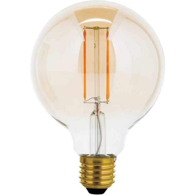 ORION LED bollamp E27 G95 6W amber 2.200K dimbaar