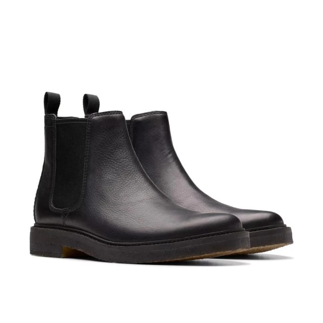 Clarks Clarkdale Easy - heren laars - Zwart - maat 41 (EU) 7 (UK)