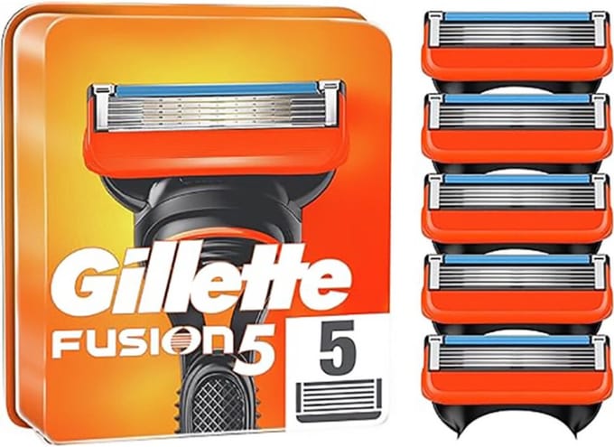 Gillette Scheermesjes Fusion 5 - 5 stuks