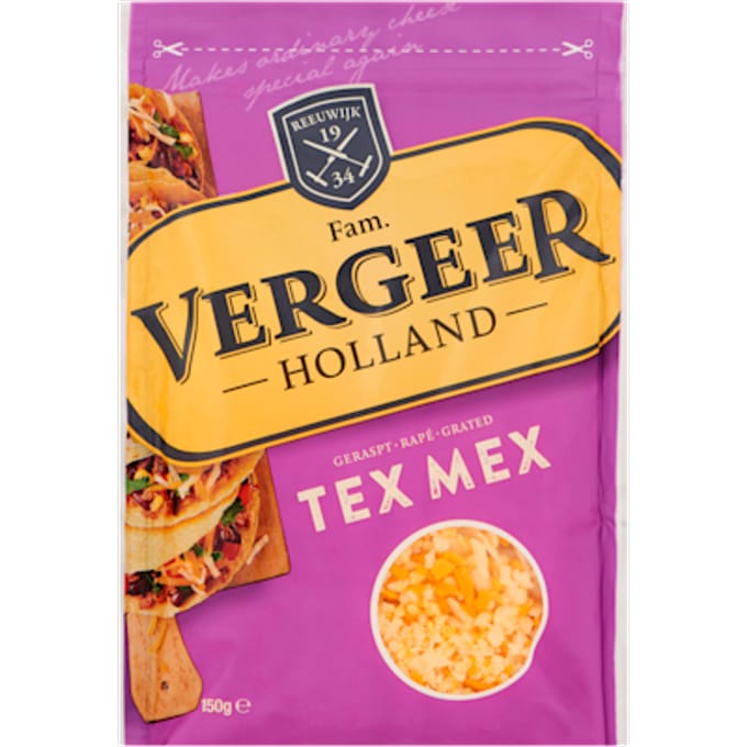 Geraspte kaas Tex-Mex