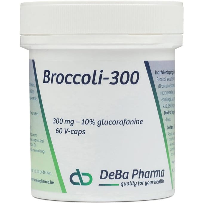 DeBa Pharma Broccoli-300 60 Capsules