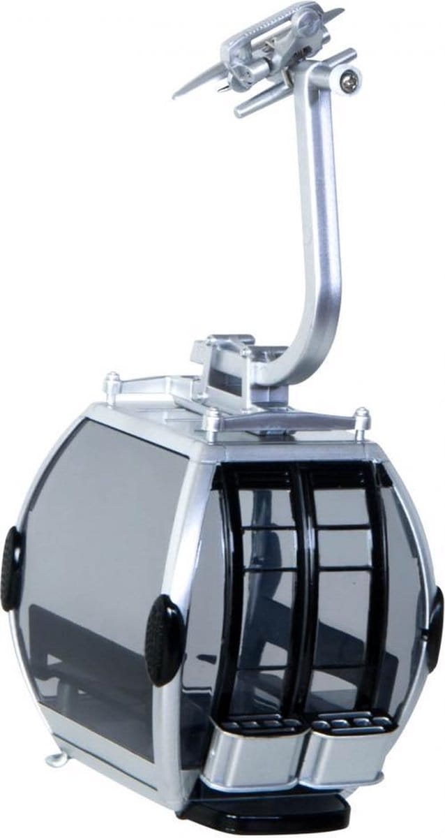 Jaegerndorfer - 84000 Gondel Omega IV 8 Zilver Miniatuur Model - 1:32 - Kerstdorp