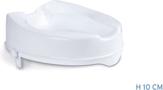 Moretti Toiletverhoger - 10 cm hoog - Wit