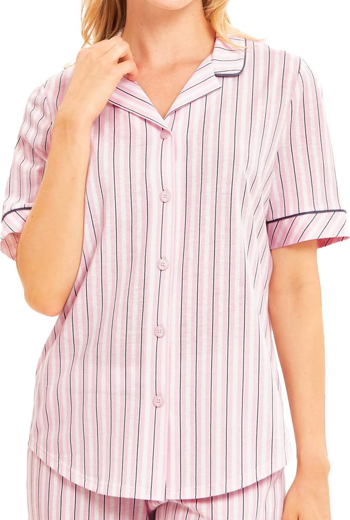 Rösch Dames pyjamashirt Basic