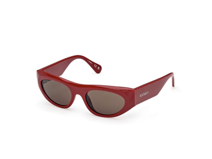 Max &co MO0147 Shiny dark red 50/18/135 WOMAN Zonnebrillen