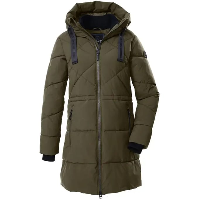 Gewatteerd lang damesjack Killtec GW 56
