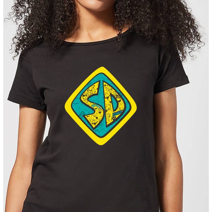 Scooby Doo Emblem Women's T-Shirt - Black - 3XL