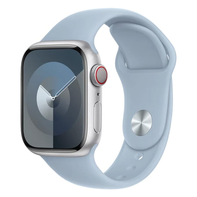 Sport Band voor de Apple Watch | 38/40/41/42 mm - Maat M/L - Light Blue