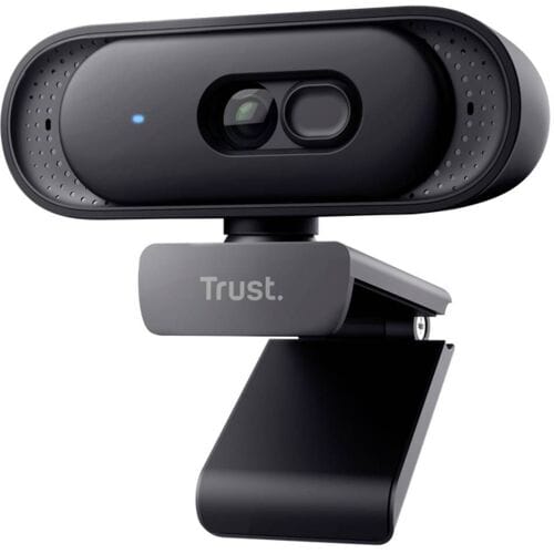 Trust Tomar - QHD Webcam - Ingebouwde Microfoon - Privacy Sluiter - Zwart