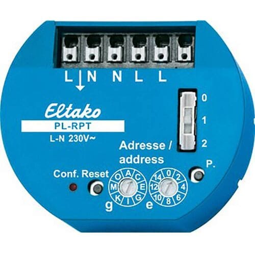 Eltako PL-RPT Powerline-Repeater Inbouw (in muur)