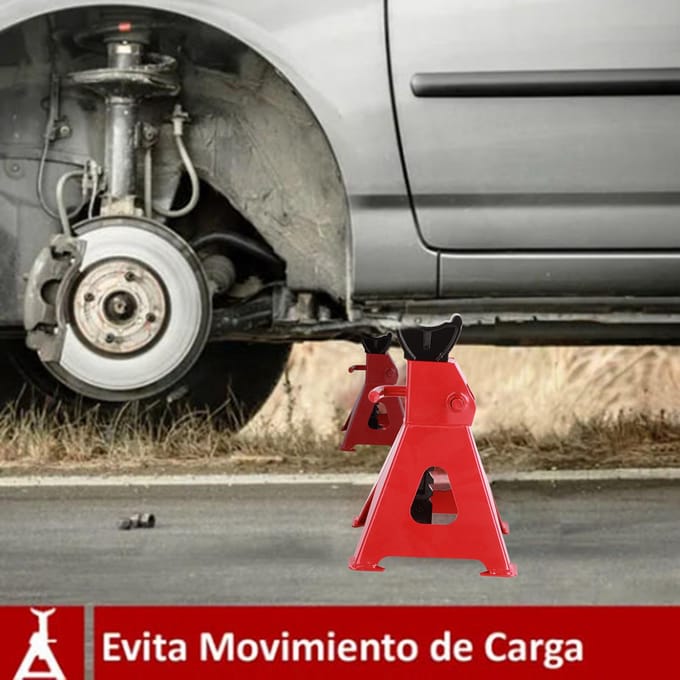 Auto Kriksteun Heavy Duty 1,5 Ton Draagvermogen Hoge Sterkte Universeel Passend voor red