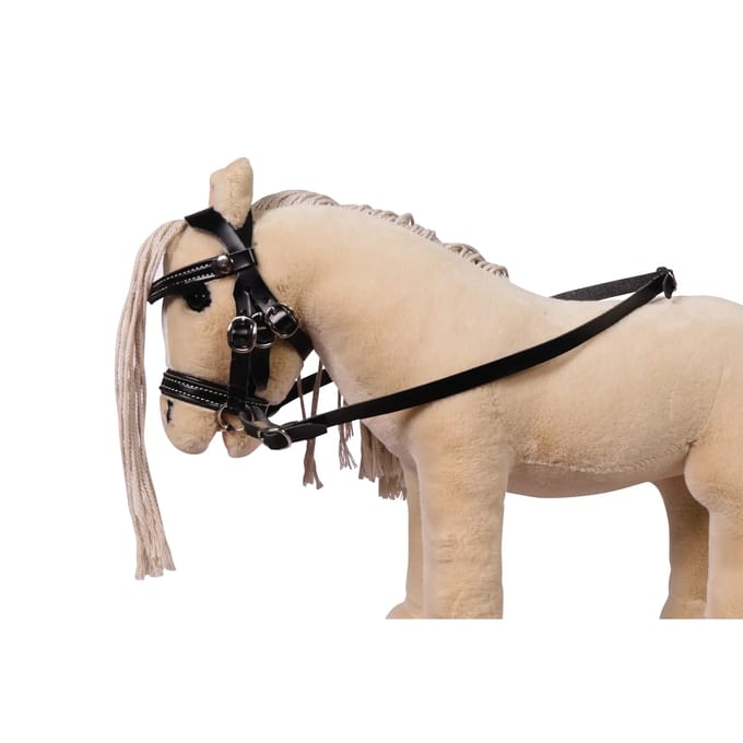 Bridon voor knuffelpaard paardrijden HKM Kids Cuddle