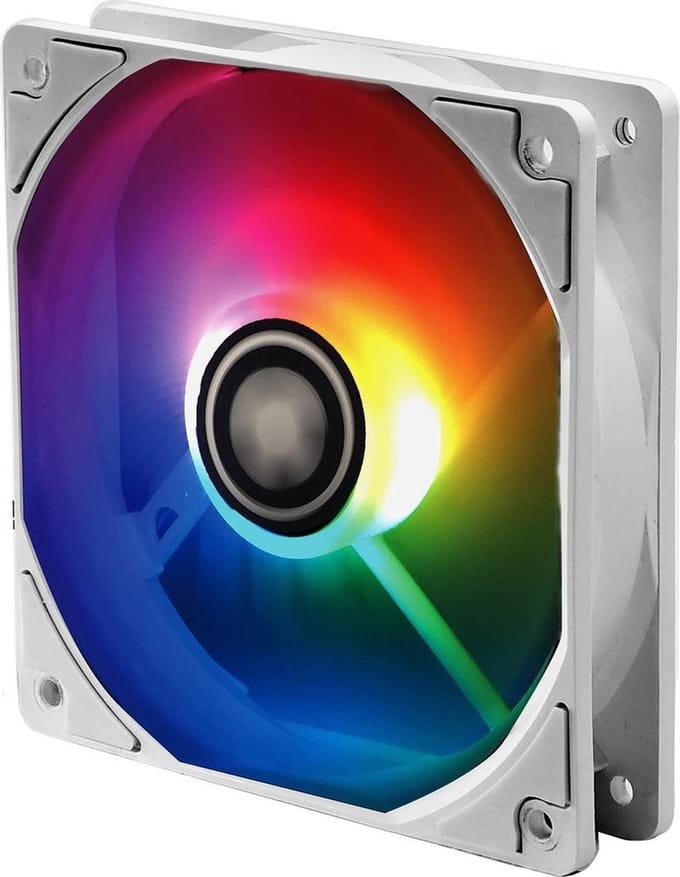 Xilence Prestatie A+ Serie XPF120.W.ARGB - Case ventilator - 120mm - Wit