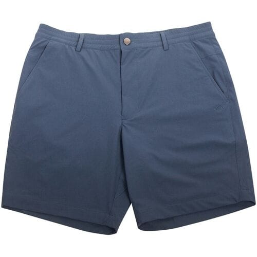 Baileys Bermuda Uni Color Flat-Front Deep Denim Blue / male