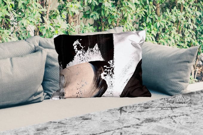 Buitenkussens - Verf - Abstract - Design - 60x40 cm - Weerbestendig