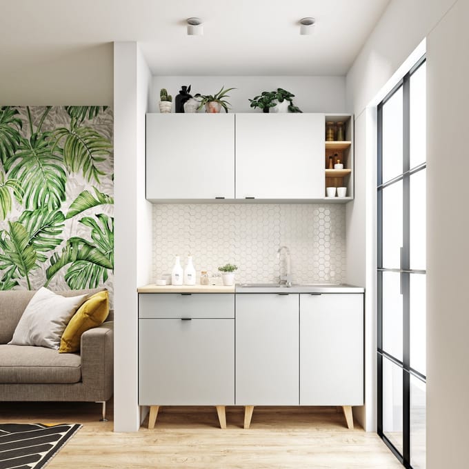 Kleine Keuken Scandinavisch - 140cm