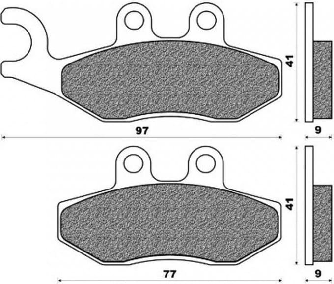 Onderhoudsset One voor Piaggio 250 Carnaby scooter 2008 B013360 nieuw