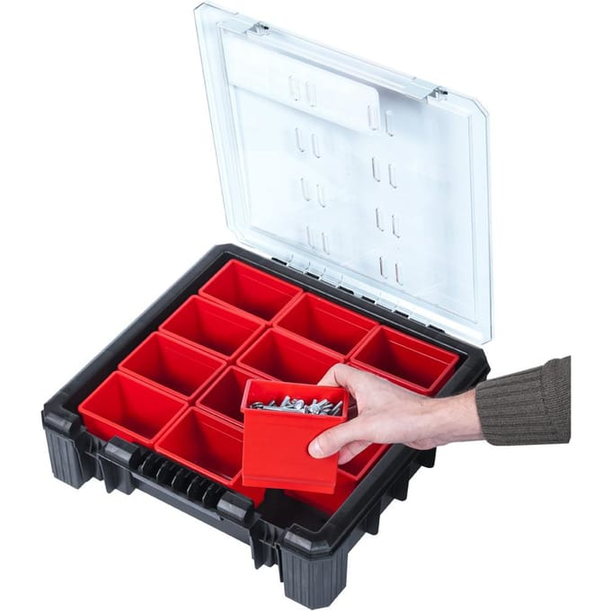 Patrol HD 400 - Organizer - Uitneembare Kubussen - Ergonomische Handgreep