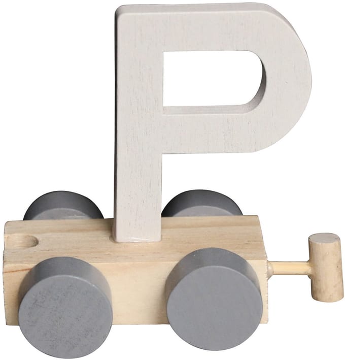 Jep! Kids Treinletter P - Offwhite