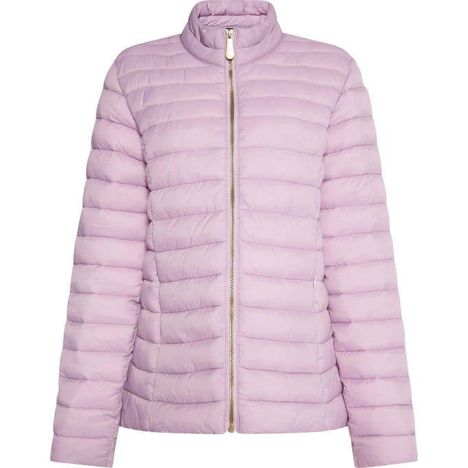 Faina licht gewatteerd jack Dames Mauve