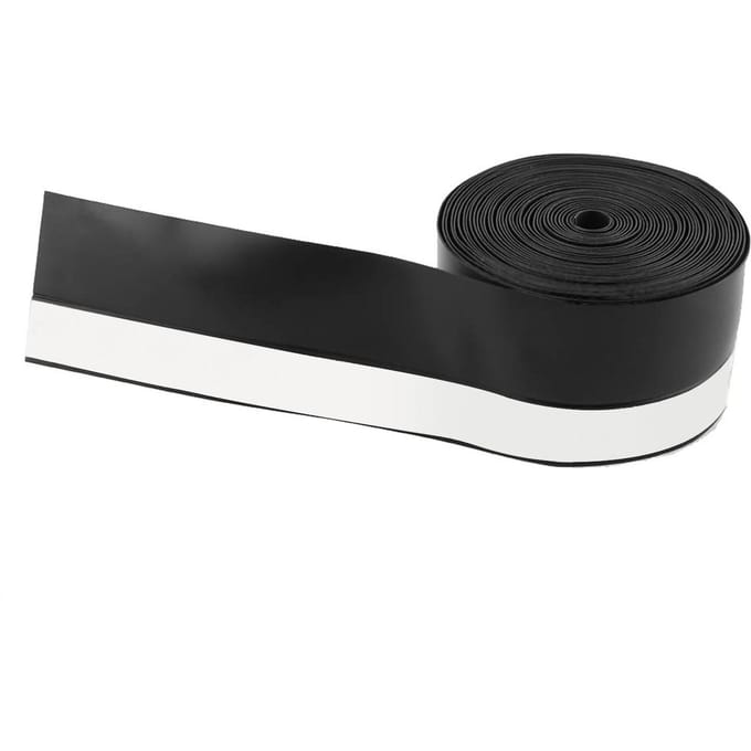 5M 45mm Zelfklevende Deur Raam Wind Insect Stof Werende Afdichtingsstrip Type 1 black